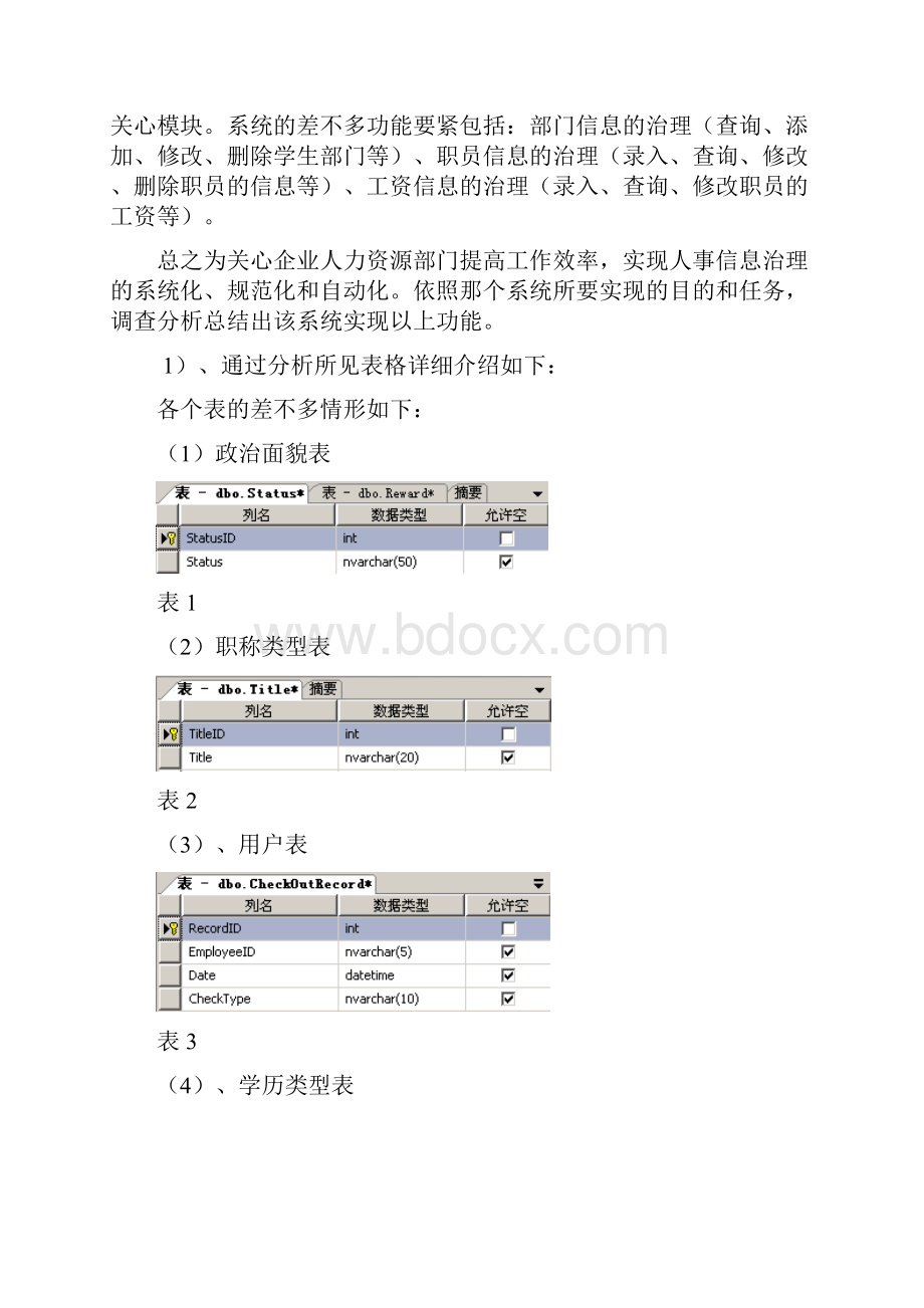 《数据库应用系统设计》大作业人事工资管理.docx_第2页