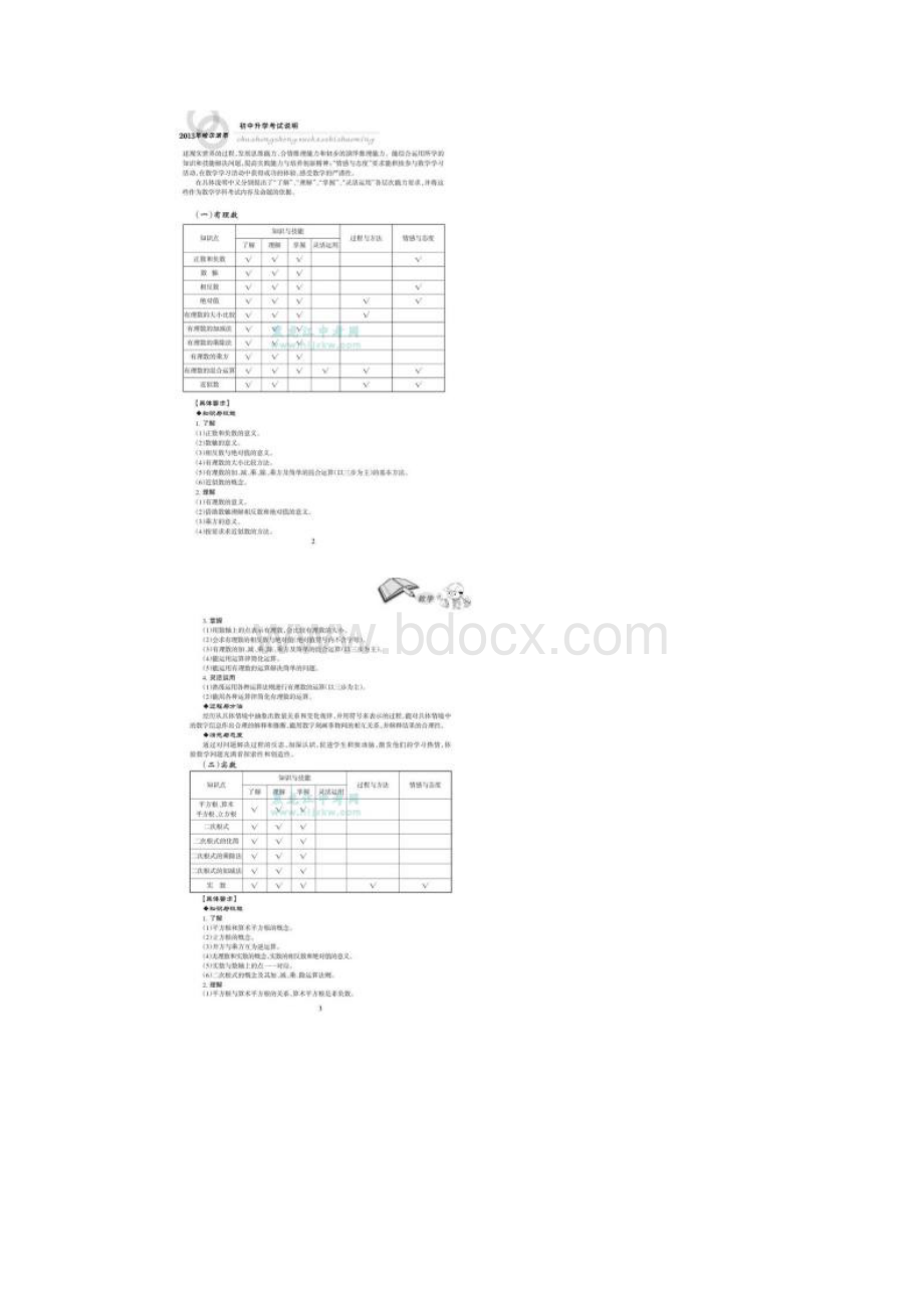 哈尔滨初中升学考试说明数学.docx_第2页