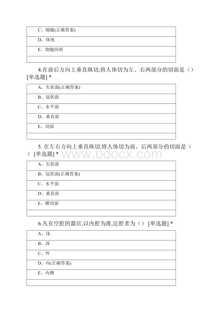 人体解剖学 口腔二班 1.docx_第2页