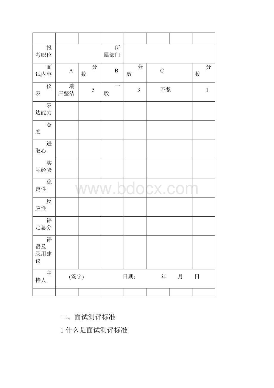 面试评分表1.docx_第2页