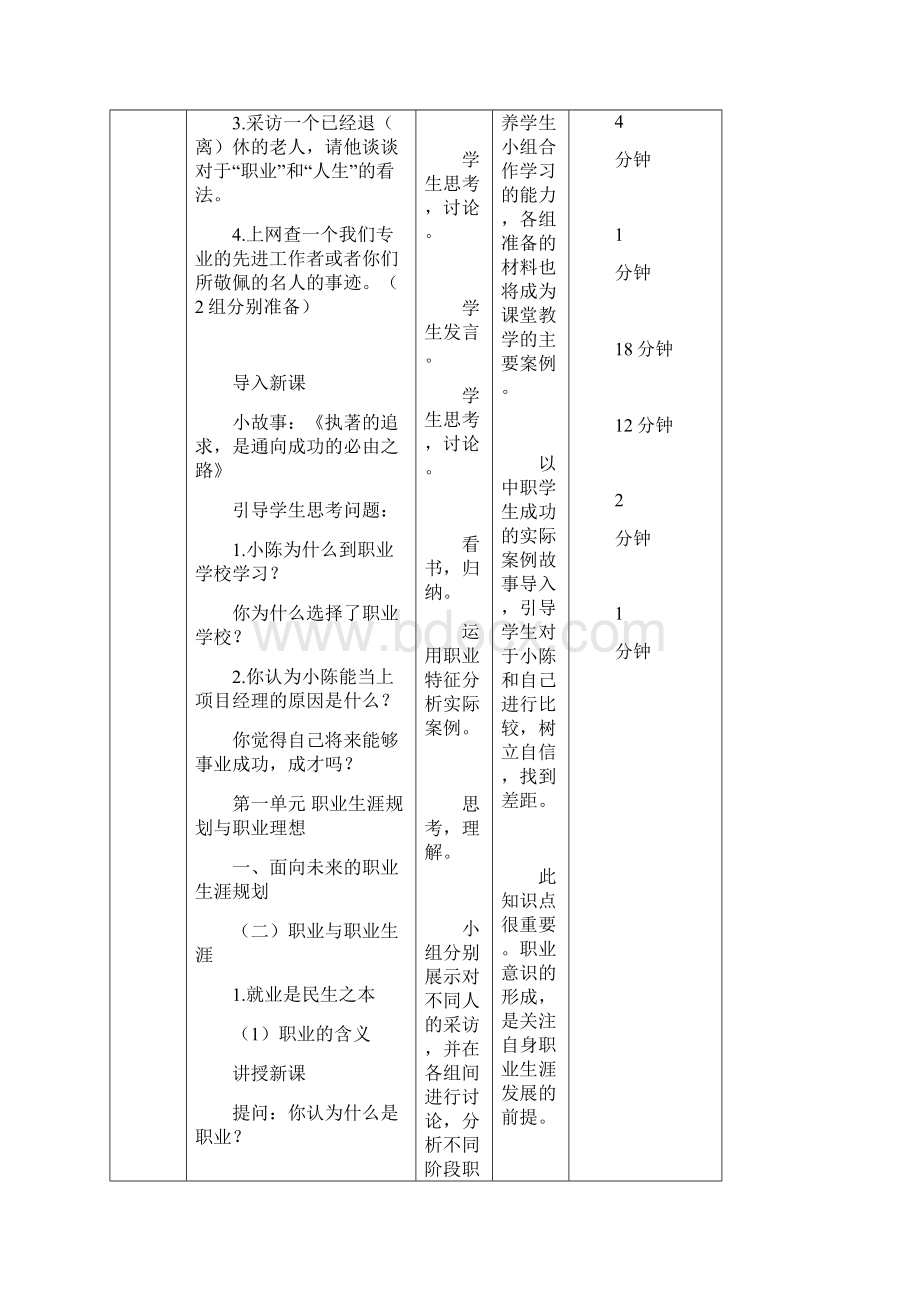 《职业生涯规划》教案全.docx_第2页