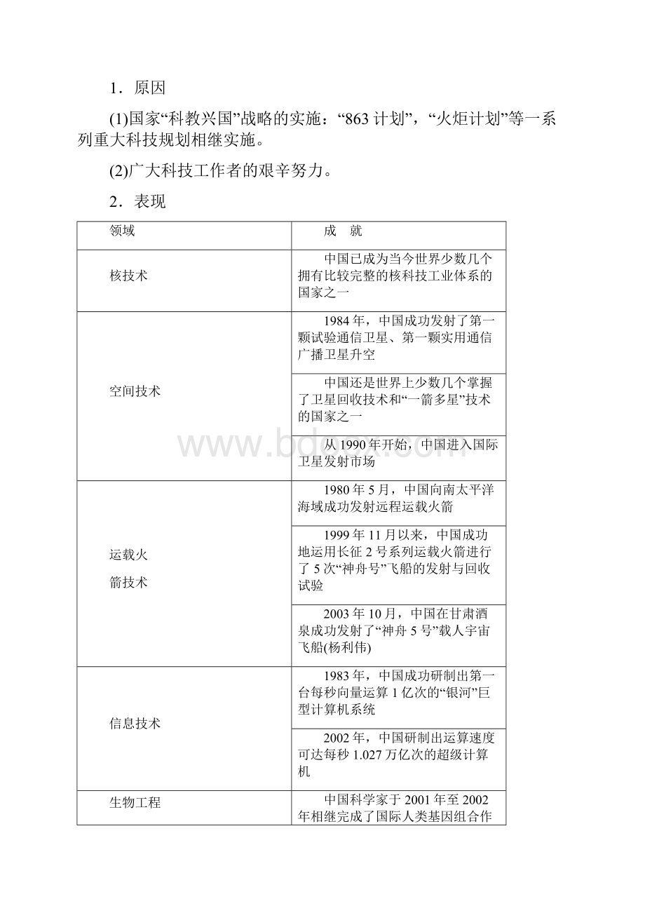 创新设计学年高中历史 专题五 第3课 科学技术的发展与成就学案 人民版必修3.docx_第3页