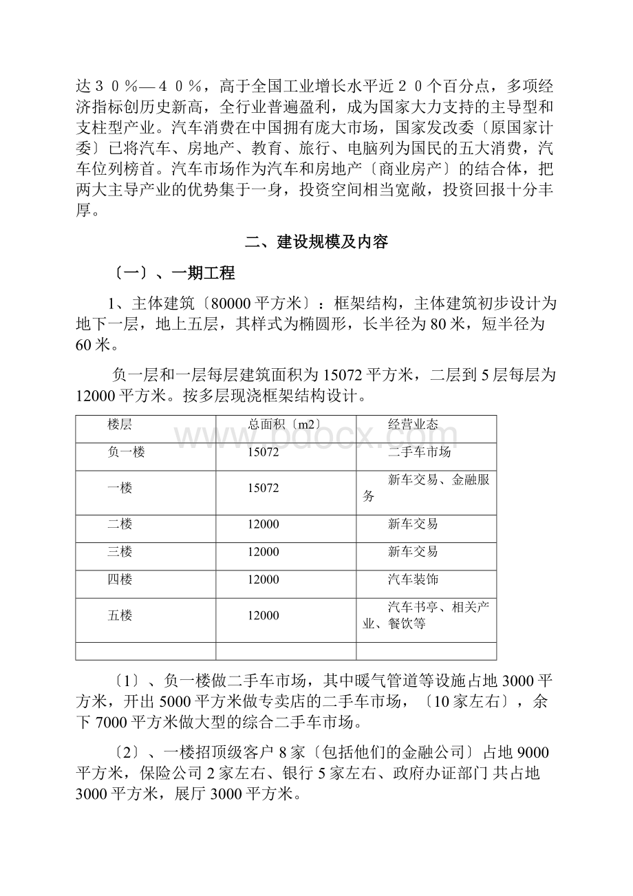 汽车商业中心招商规划.docx_第2页