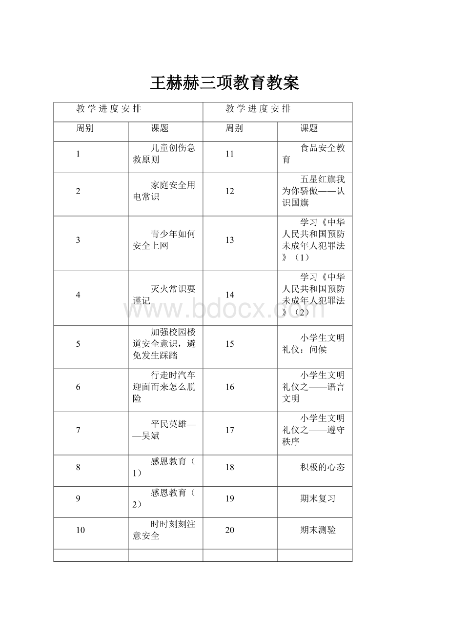 王赫赫三项教育教案.docx_第1页