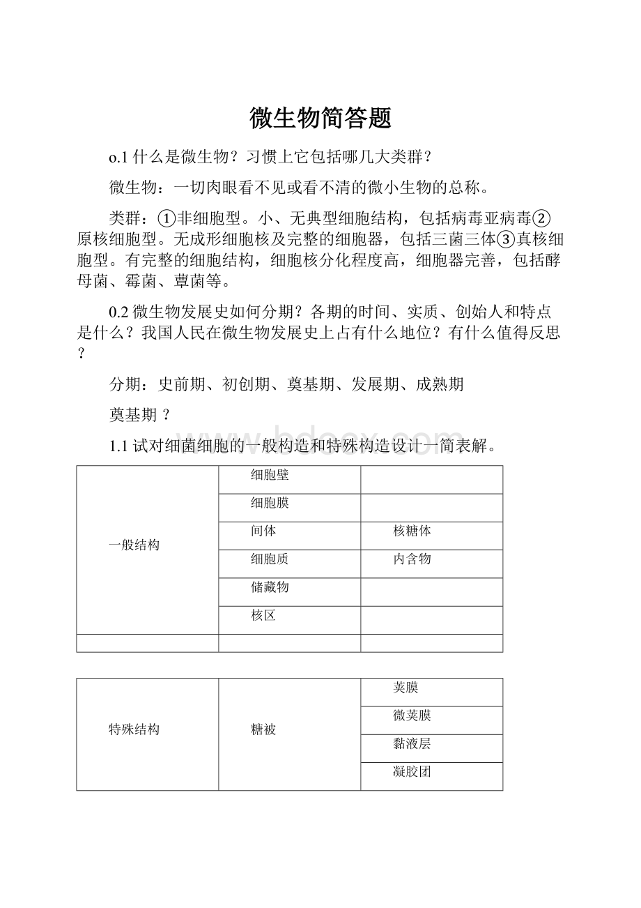 微生物简答题.docx_第1页