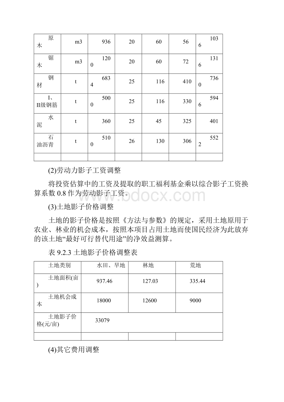 某市政工程可研报告经济评价.docx_第3页