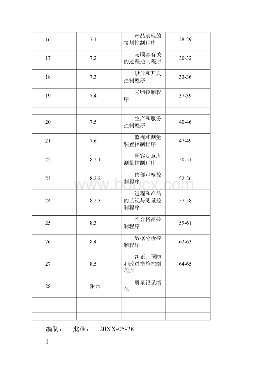 医疗器械质量管理体系文件之质量手册.docx_第3页