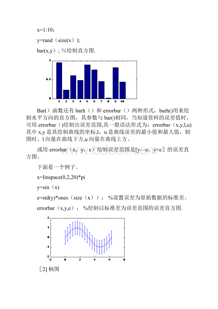 Matlab实验报告三MATLAB绘图.docx_第3页