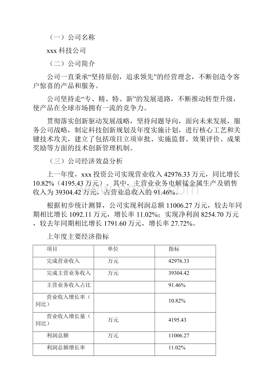 电解锰金属项目可行性研究报告.docx_第2页