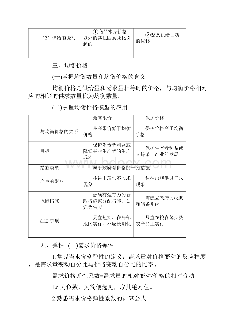 最新预习中级经济师经济基础各章节重点.docx_第3页