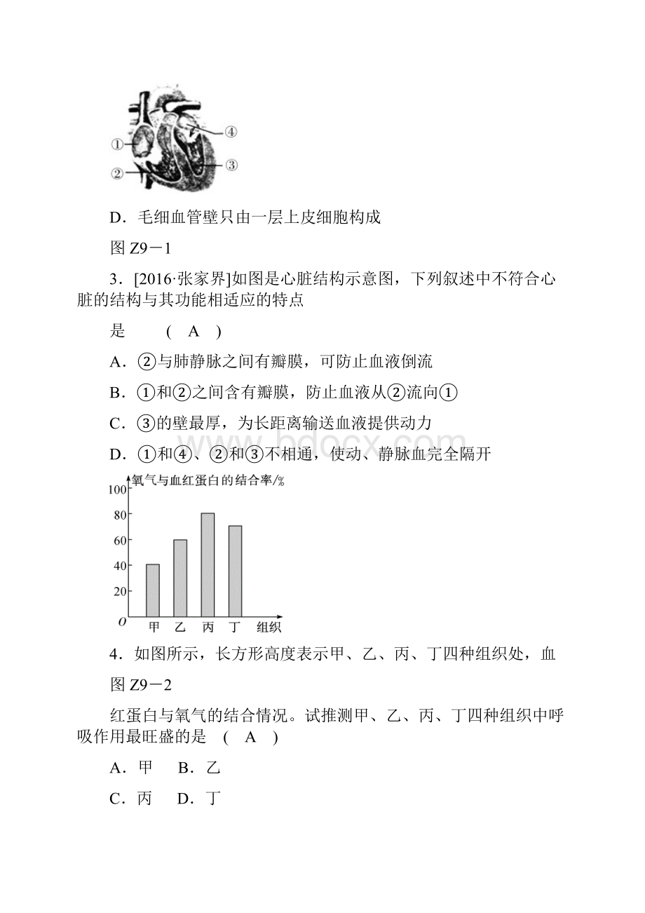 专题九 动物的新陈代谢.docx_第2页