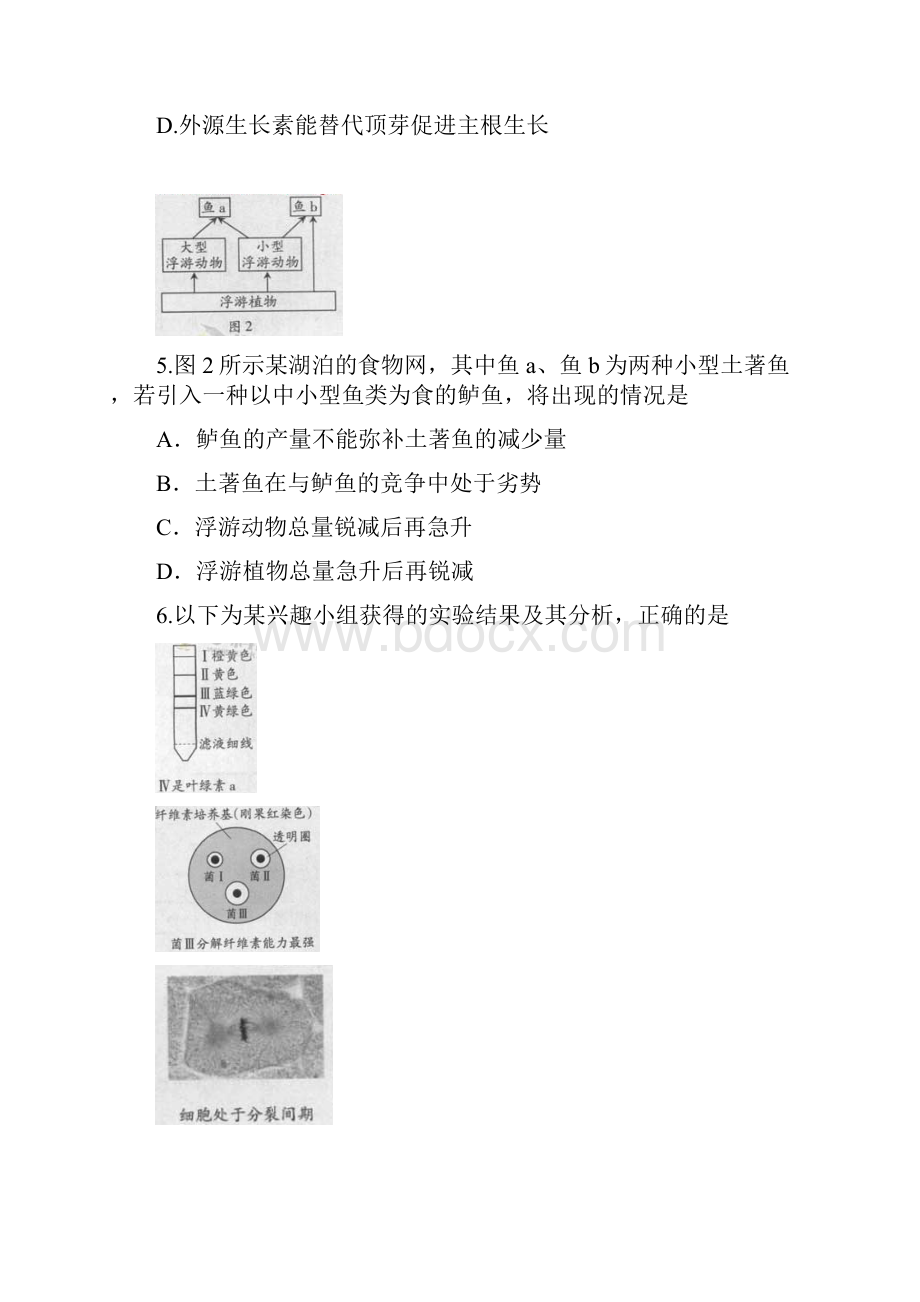 普通高等学校招生全国统一考试广东卷理综Word版.docx_第3页