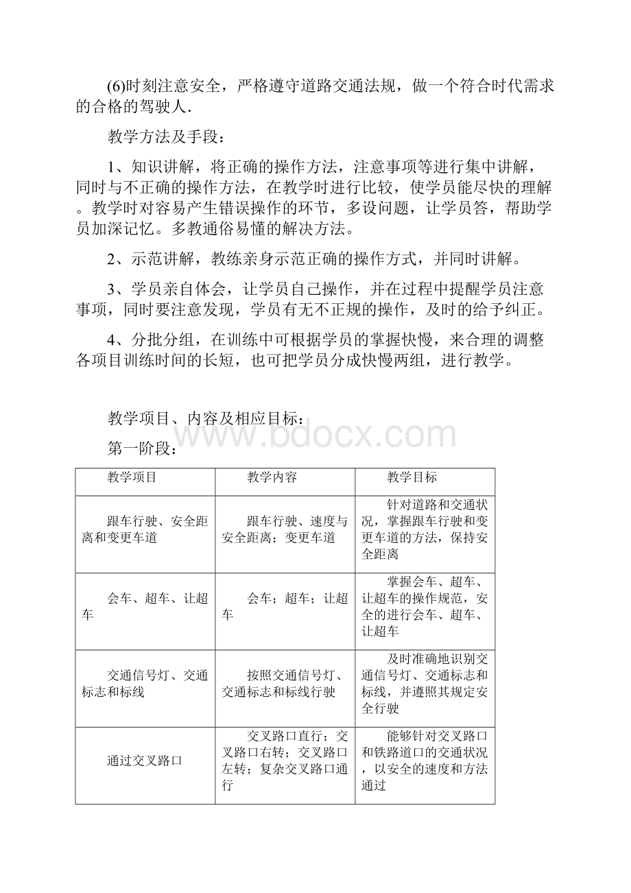 科目三道路驾驶陪练详细教案.docx_第2页