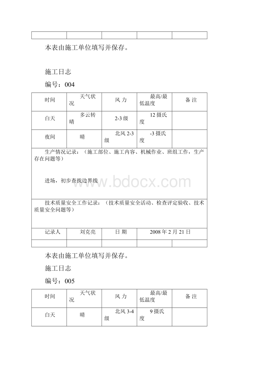 建筑工程 施工日志.docx_第3页