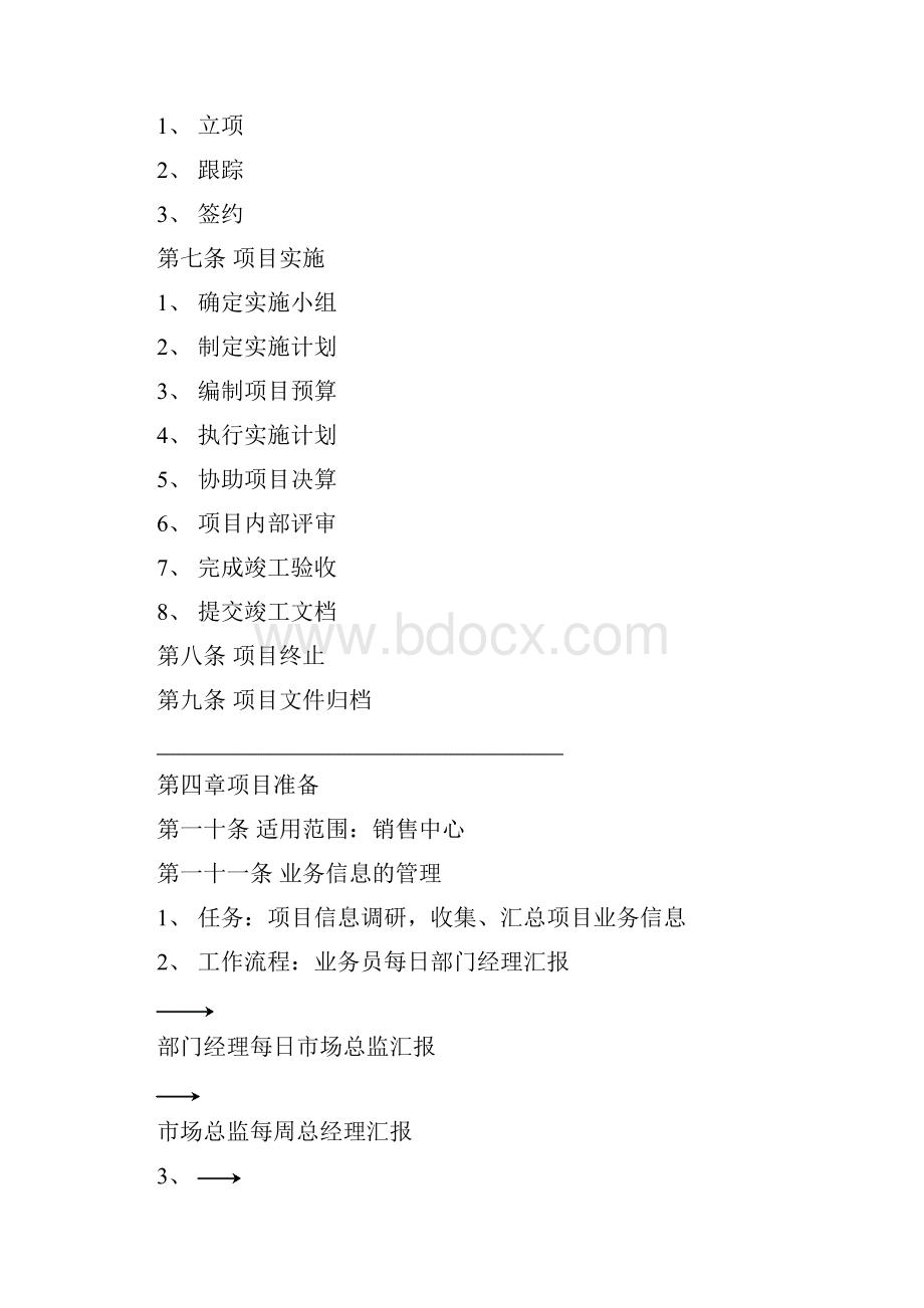 浙江星际信息产业股份项目管理制度.docx_第3页