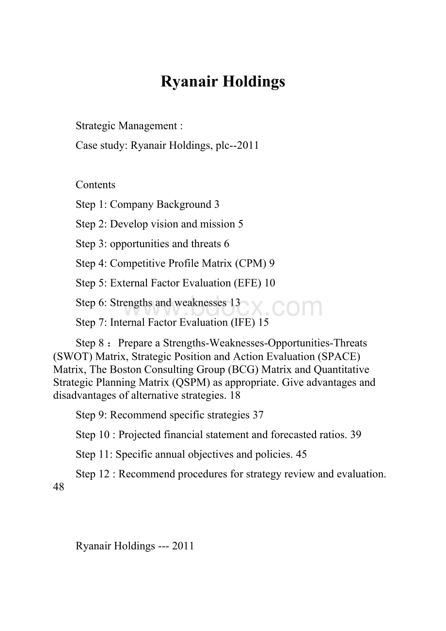 Ryanair Holdings.docx