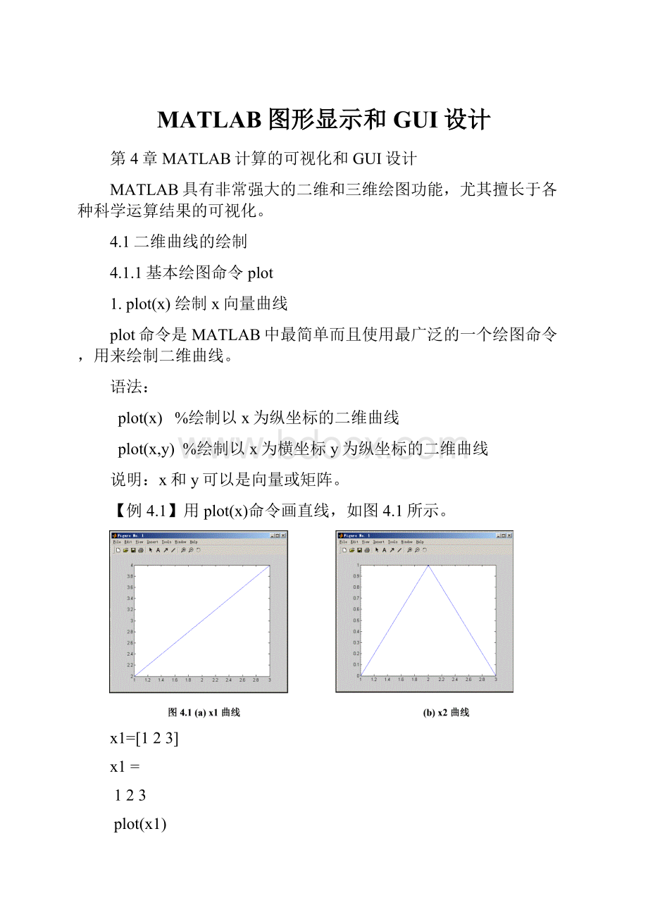 MATLAB图形显示和GUI设计.docx