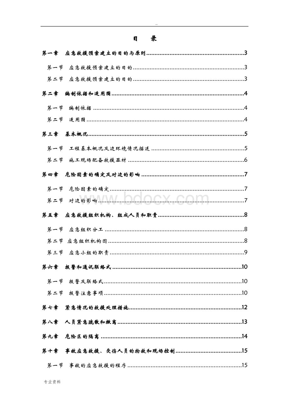 施工现场应急救援预案.doc_第1页