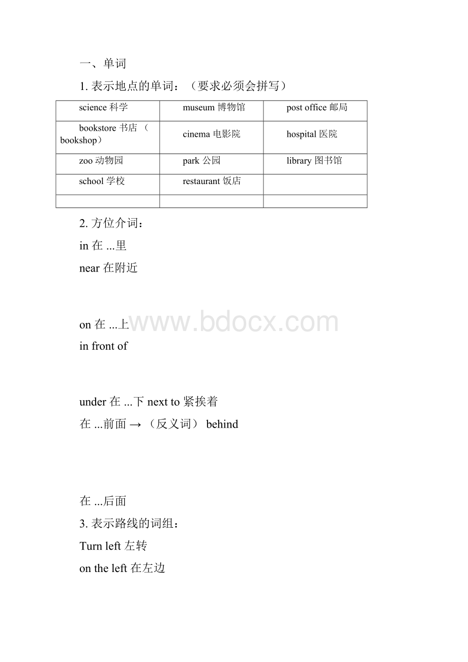 六年级英语上册各单元复习要点全部.docx_第3页