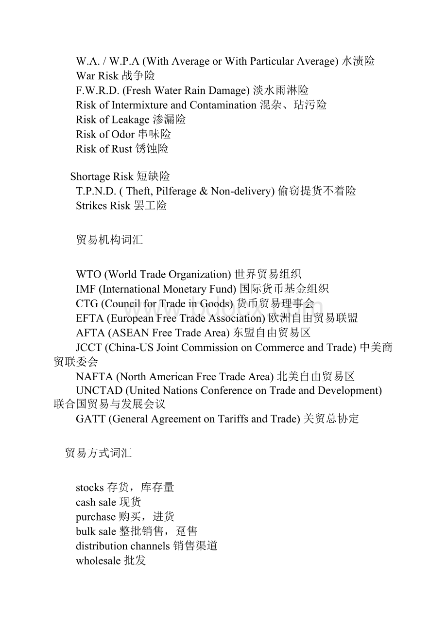 国际贸易及国际金融英语词汇.docx_第2页