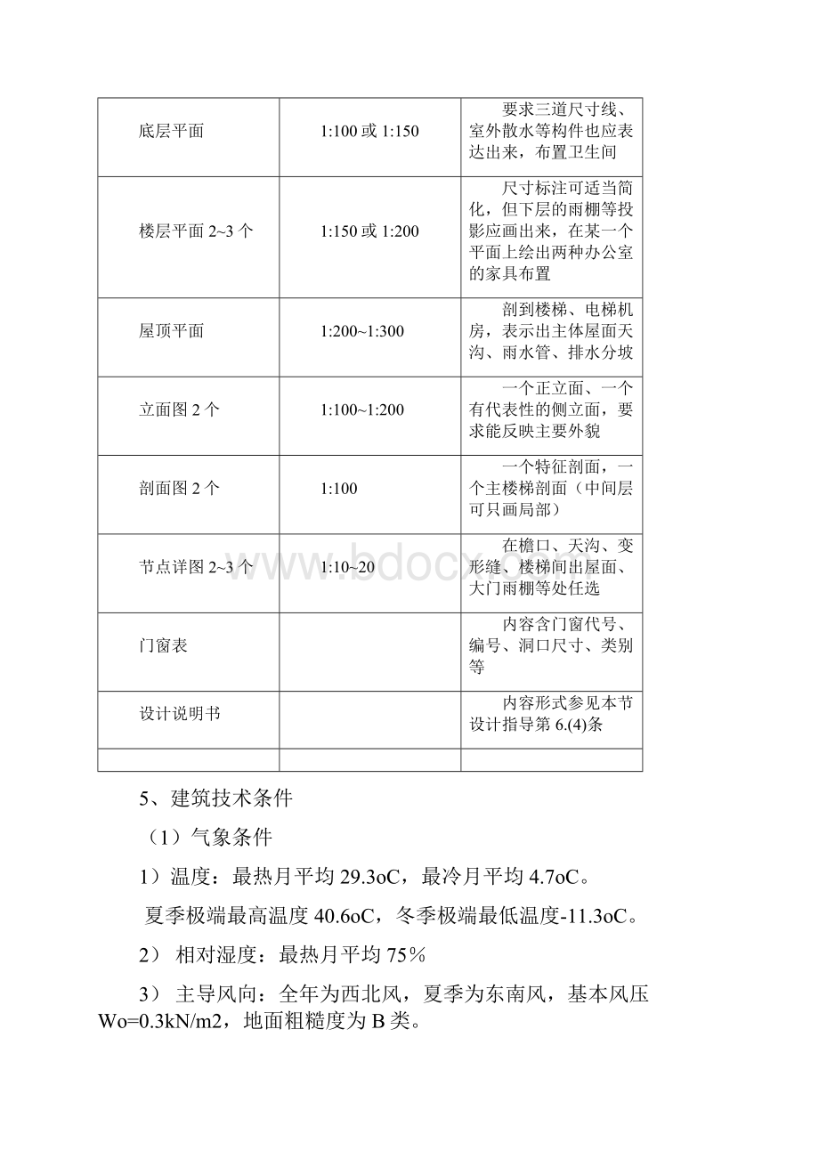 选题土木工程专业毕业设计办公建筑作业题.docx_第3页