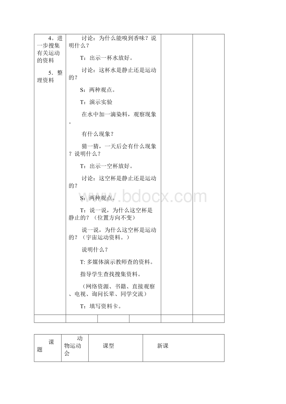 河北人民教育出版社小学四年级上册科学教案.docx_第2页