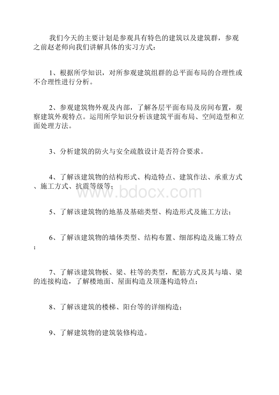 建筑学认识实习报告范文3篇.docx_第3页