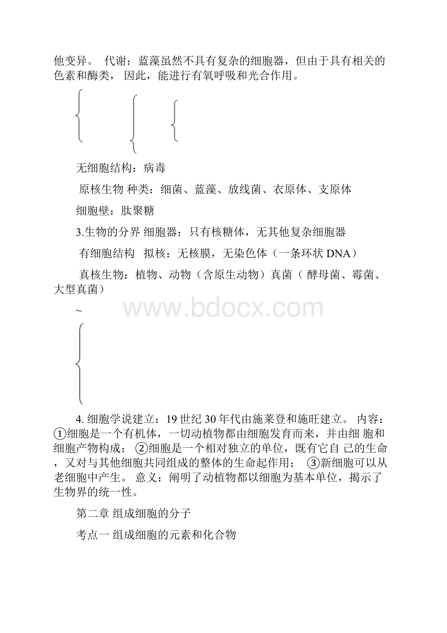 高中生物必修一基础知识清单强烈推荐.docx_第3页