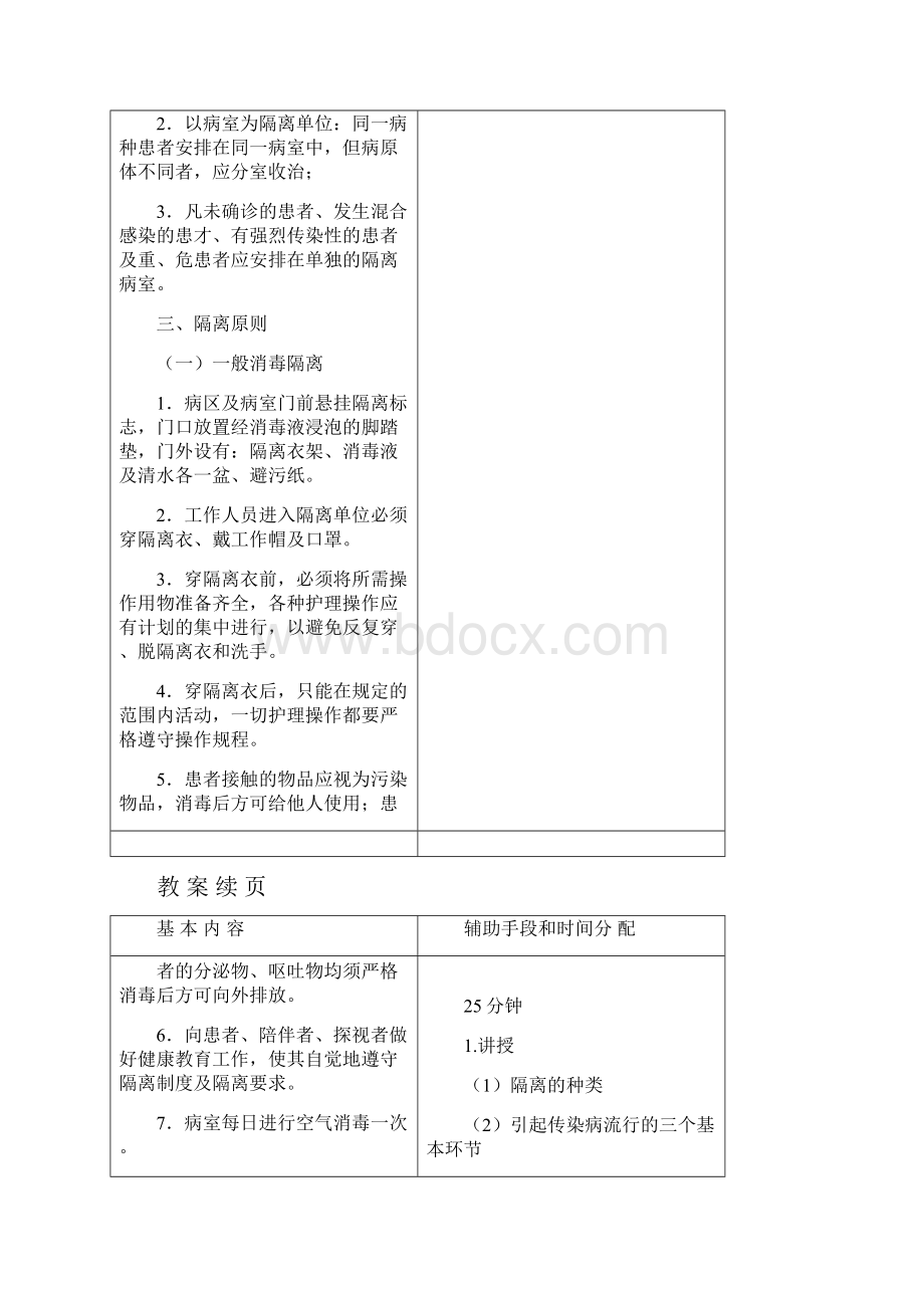 护理学基础教案第十章隔离技术.docx_第3页