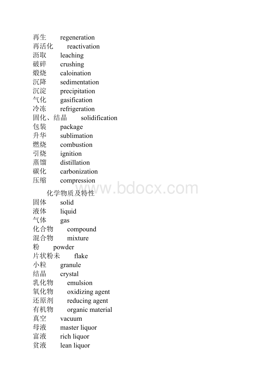 常用化工词汇中英文对照汇总.docx_第2页