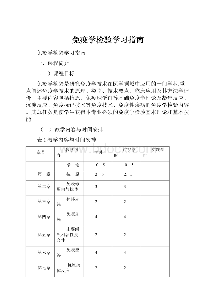 免疫学检验学习指南.docx_第1页