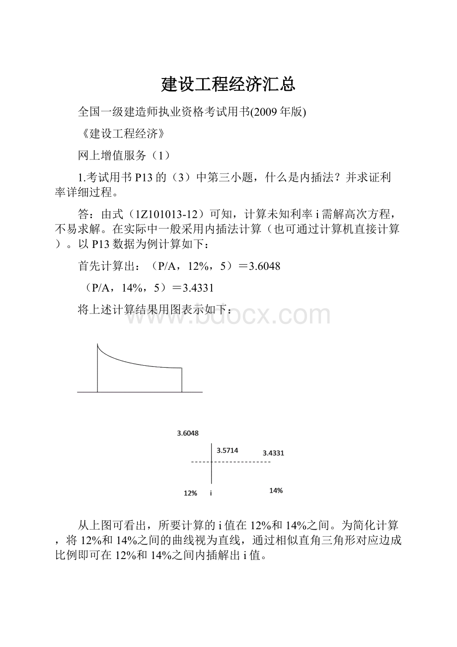 建设工程经济汇总.docx