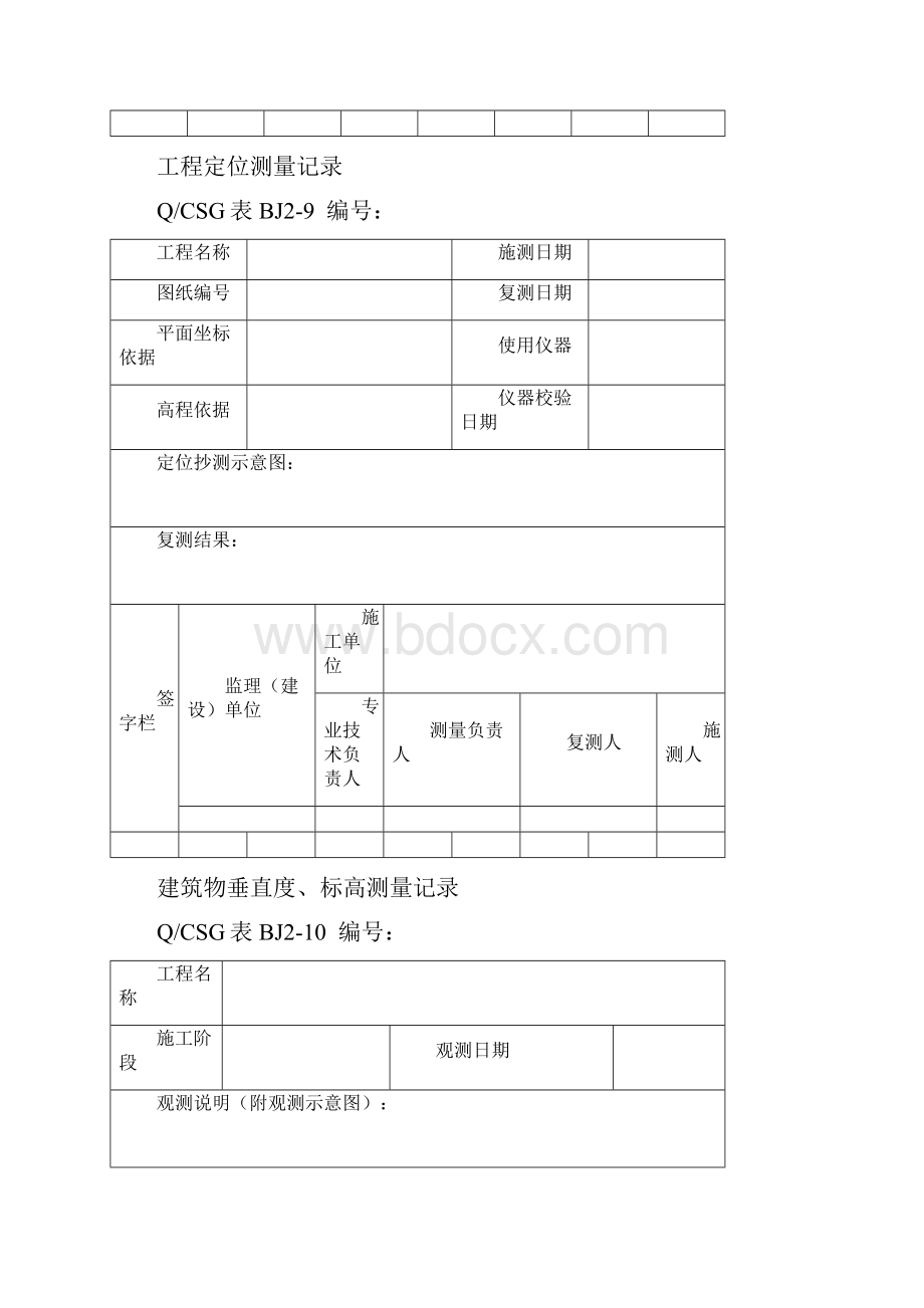 变电土建工程质量验收记录表分析.docx_第2页