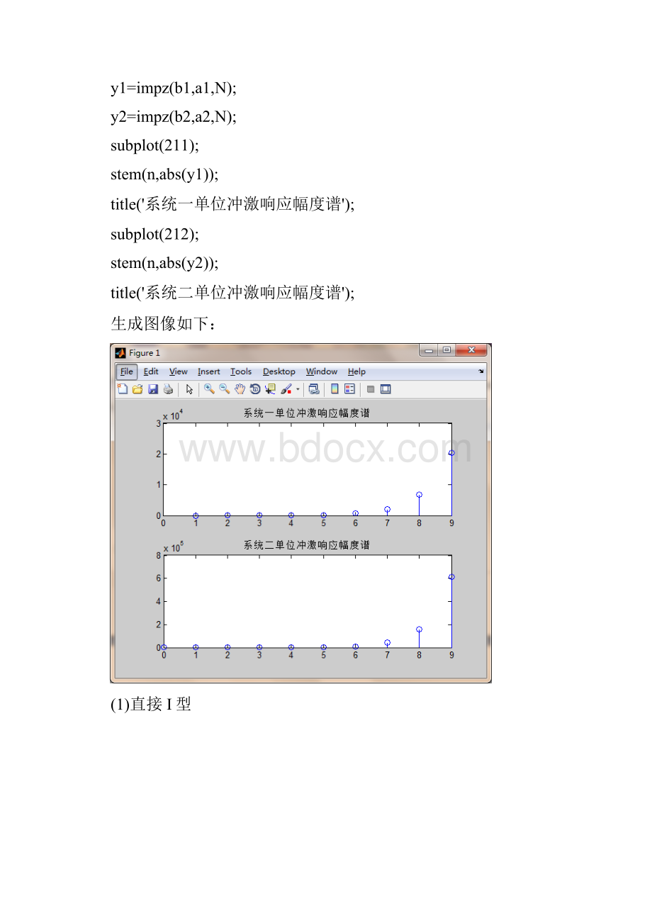 数字信号处理实验四滤波器的结构.docx_第2页