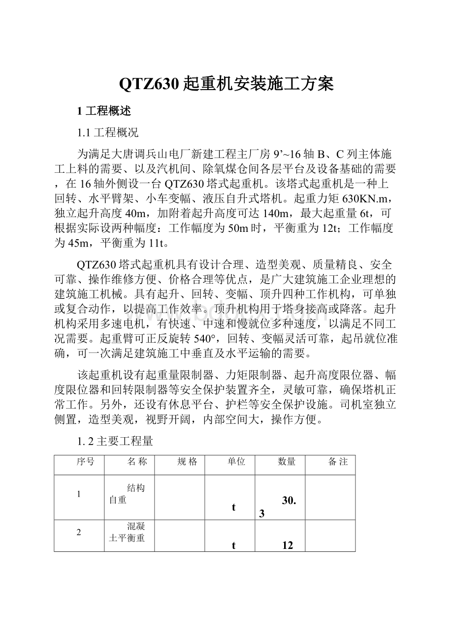 QTZ630起重机安装施工方案.docx