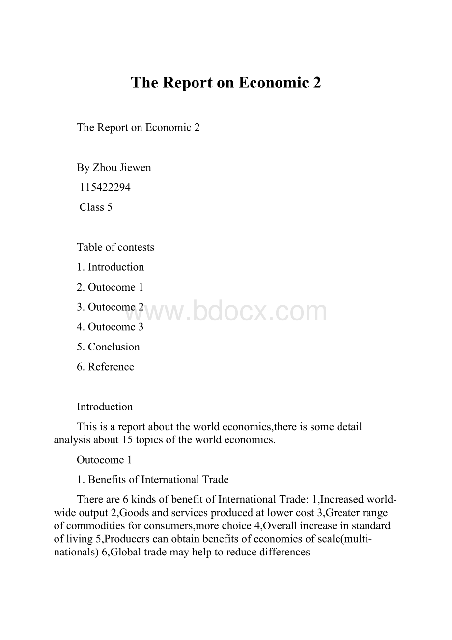 The Report on Economic 2.docx