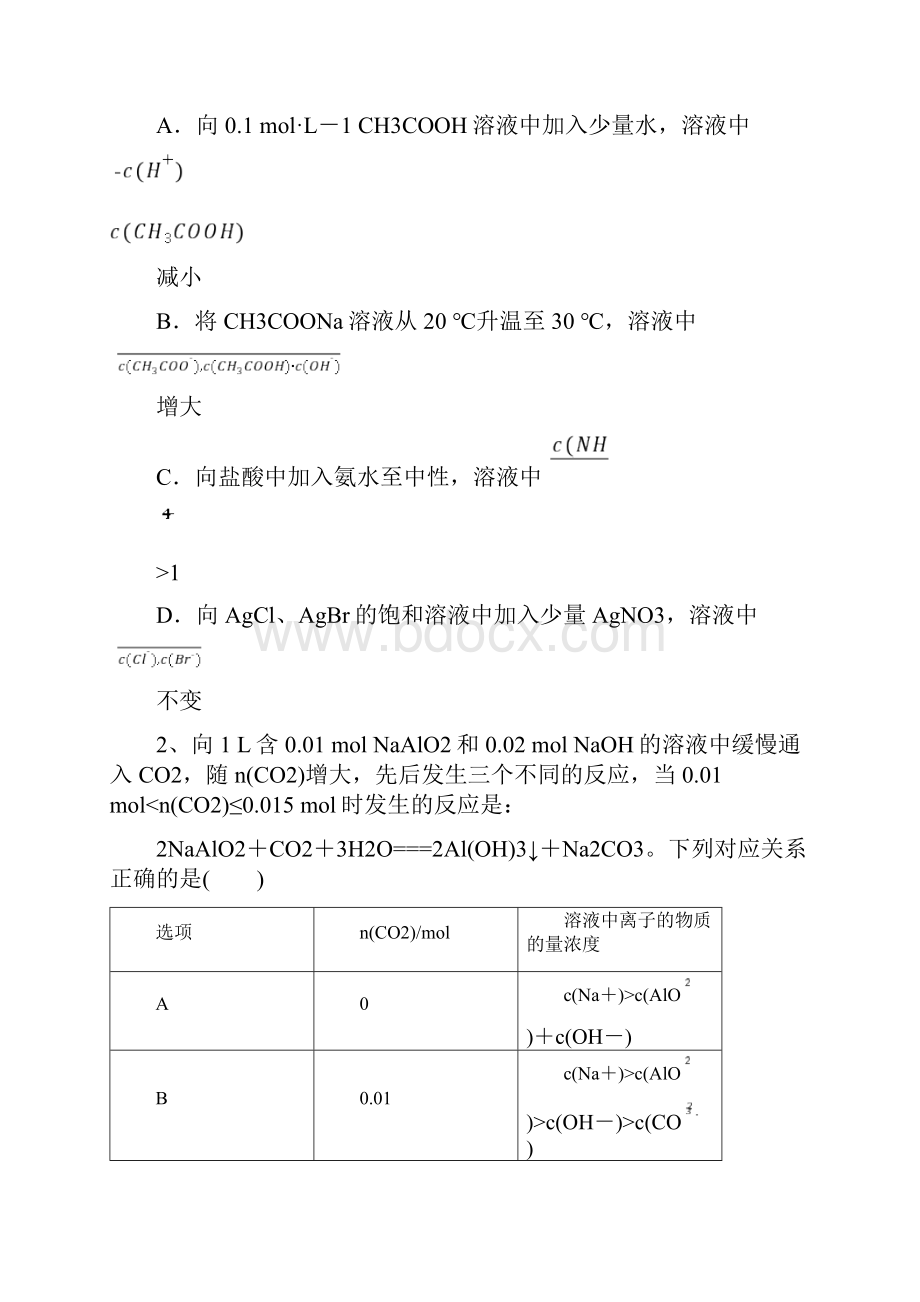 盐类的水解高考题终审稿.docx_第2页