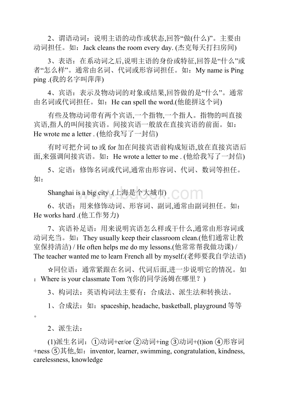 初中英语语法知识点全解.docx_第2页