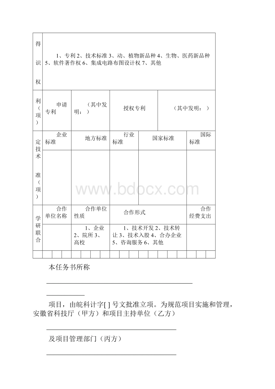 安徽省科技计划项目任务书.docx_第3页