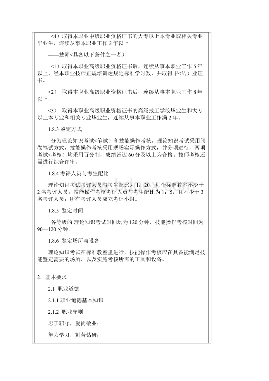 饲料加工设备维修工国家职业标准26491.docx_第3页