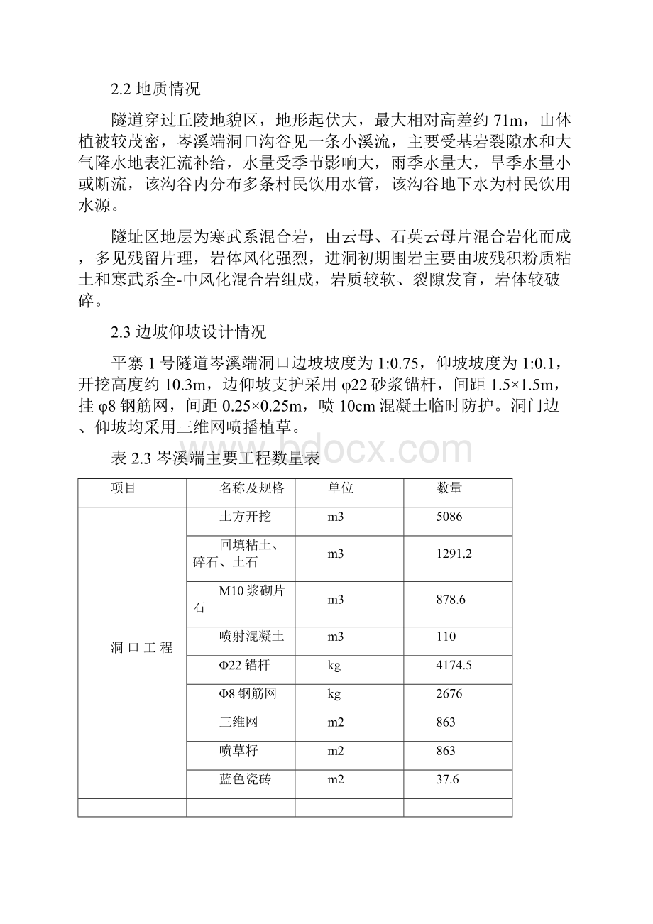 隧道进洞开挖施工方案.docx_第2页