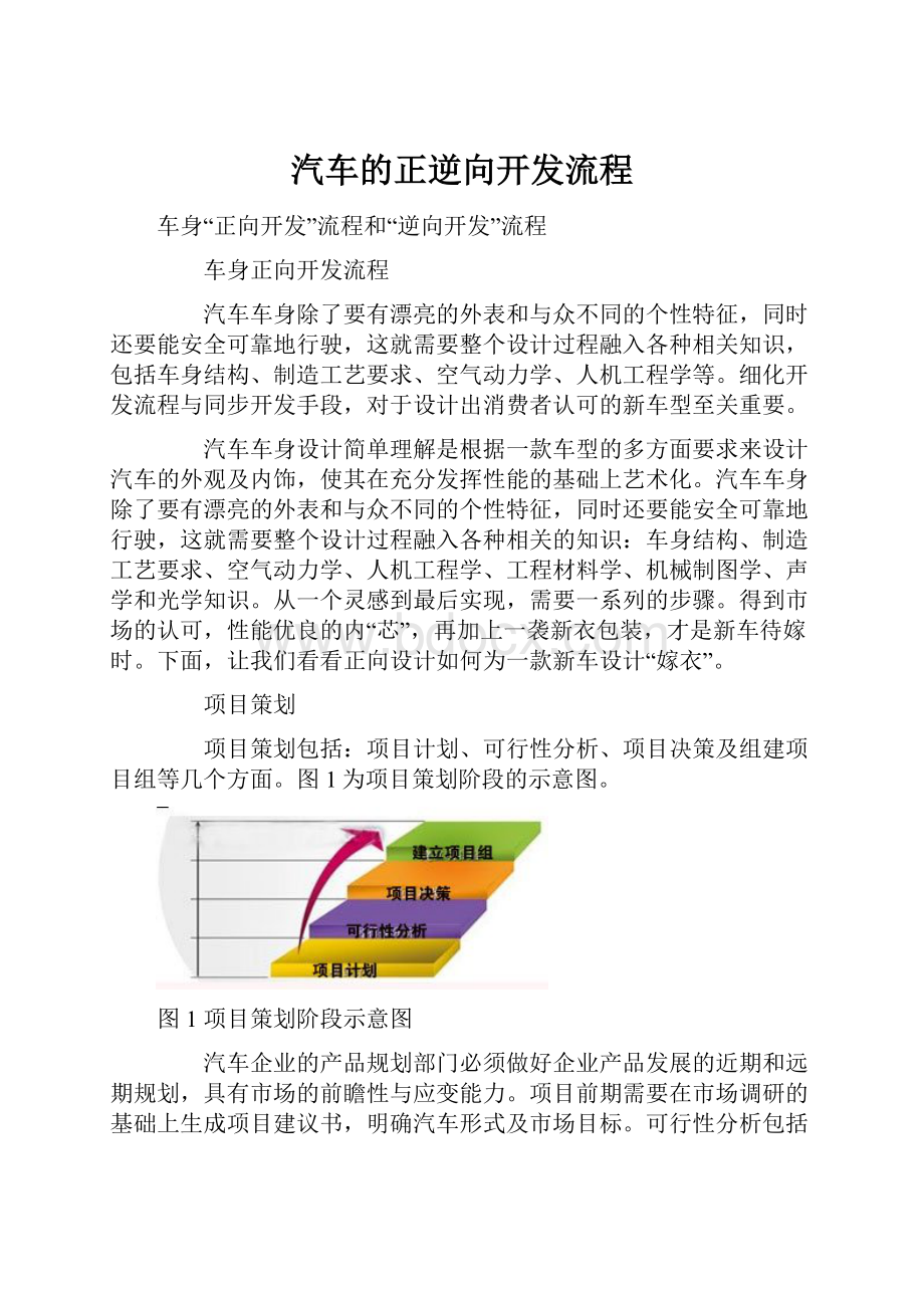 汽车的正逆向开发流程.docx