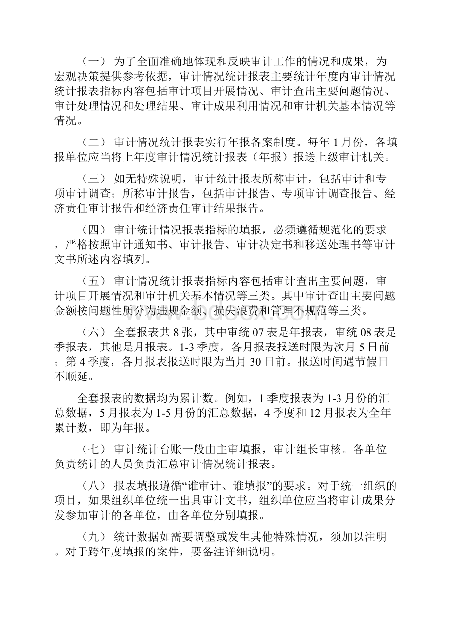 审计情况统计报表制度范本DOC 43页.docx_第2页