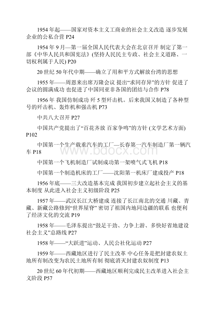 人教版八年级下册历史时间表.docx_第3页