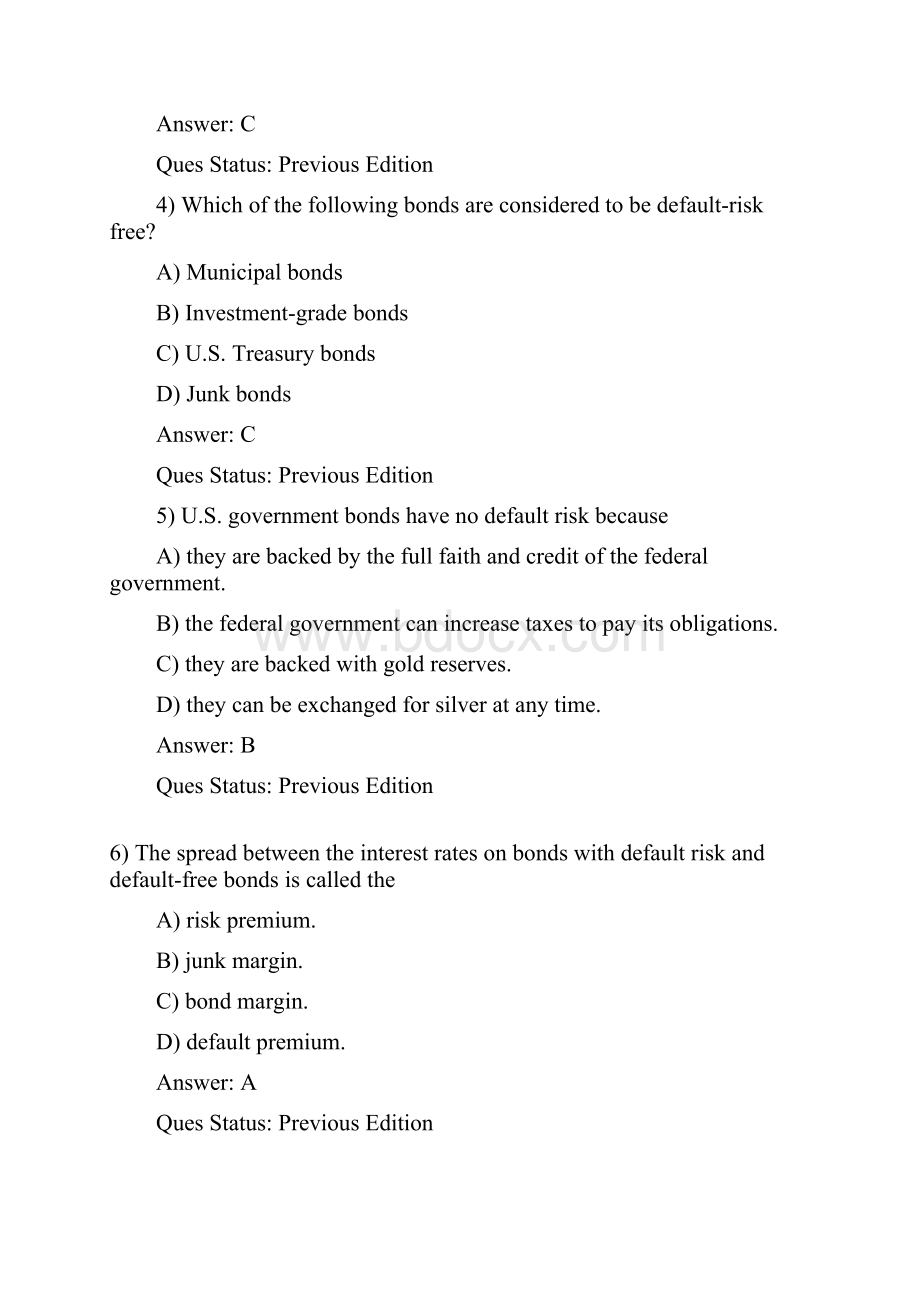 money and bank test bank chap06.docx_第2页