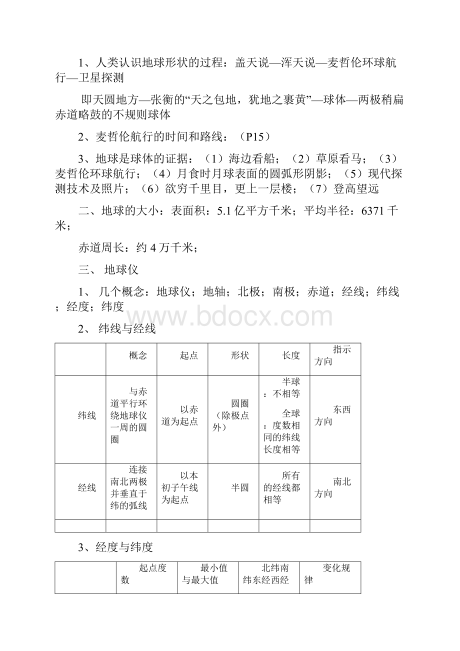 湘教版初中地理复习提纲.docx_第3页