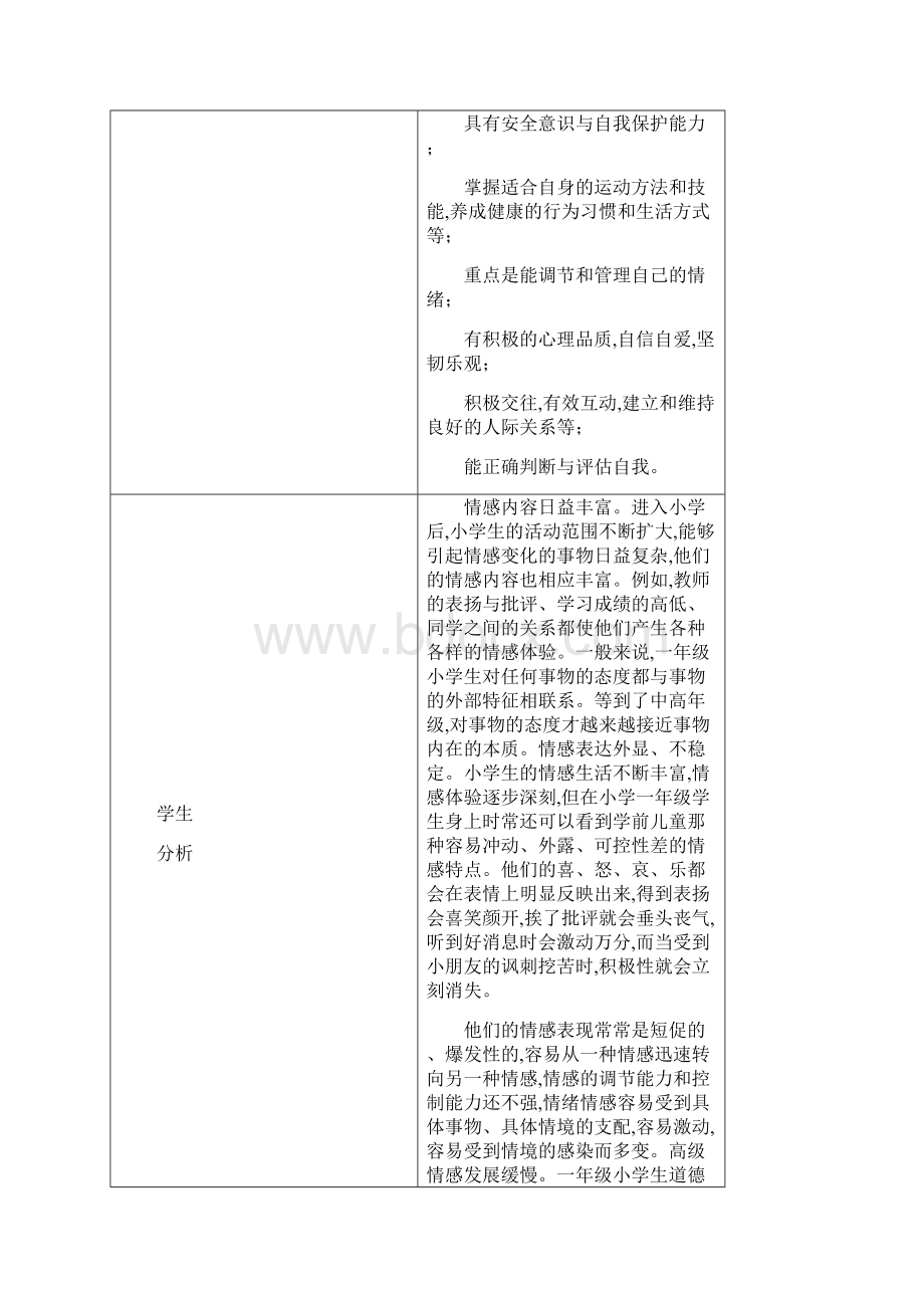 南京大学出版社一年级心理健康下册916课公开课教案完美版.docx_第3页