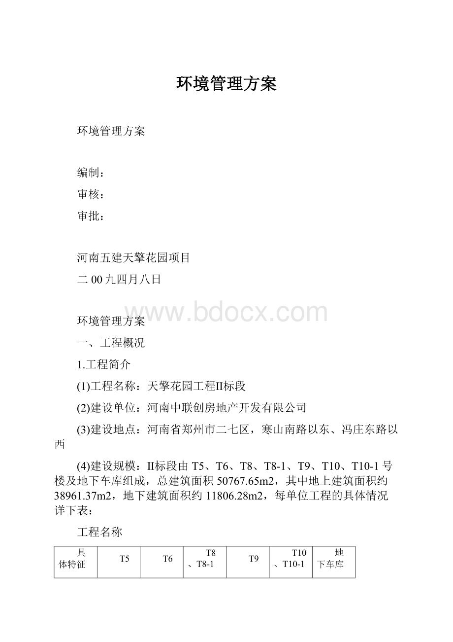 环境管理方案.docx