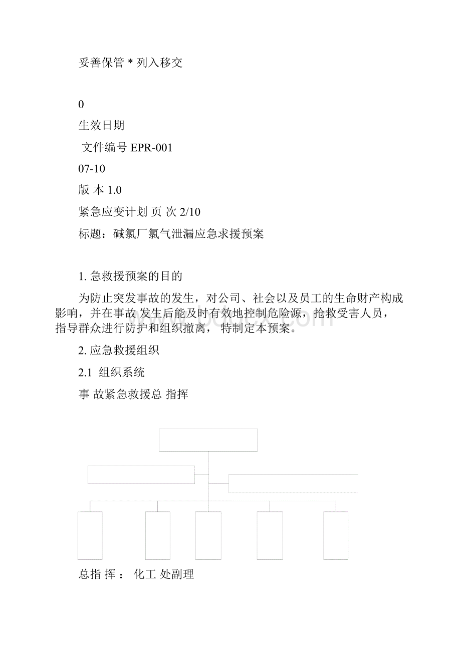 氯气泄漏应急救援预案.docx_第2页