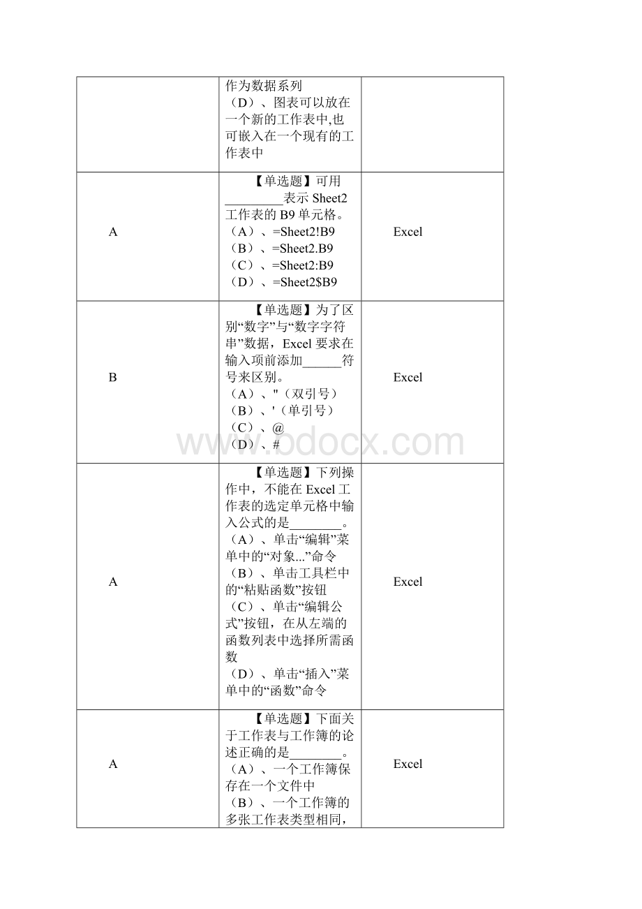 计算机一级考证单选题.docx_第2页